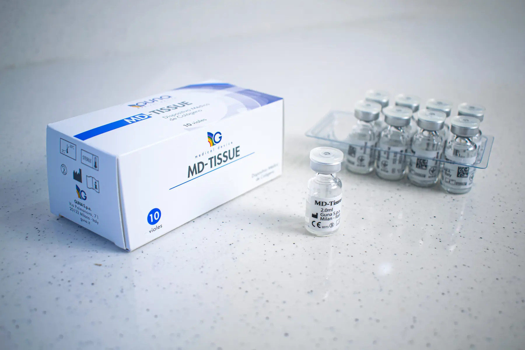 Material estéril para infiltraciones